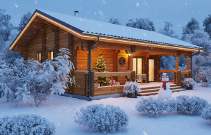 Баня из бруса VZ-608