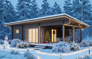 Баня из бруса VZ-611