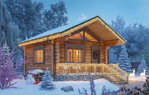 Баня из бревна VZ-621