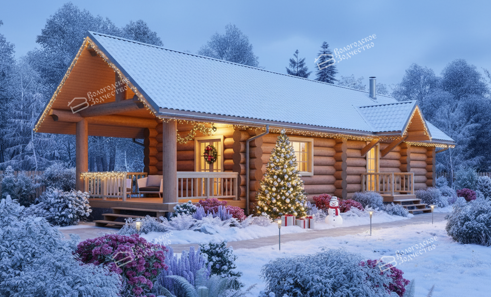 Баня из бревна VZ-629