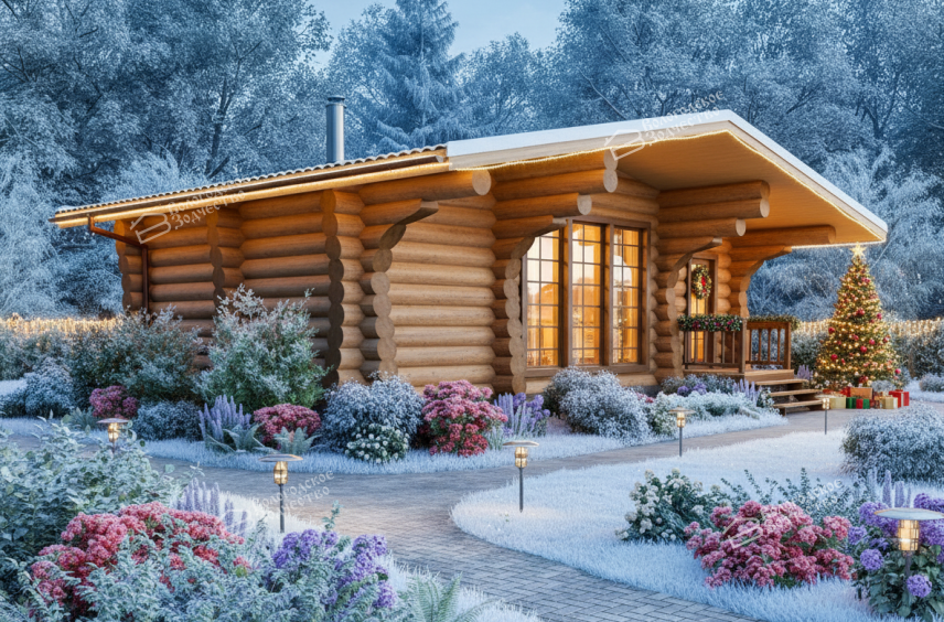 Баня из бревна VZ-631