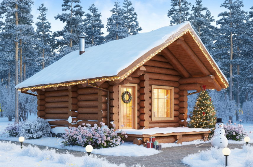 Баня из бревна VZ-632