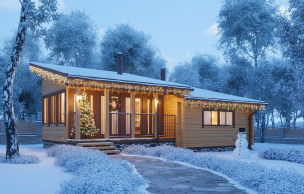 Баня из бруса VZ-634