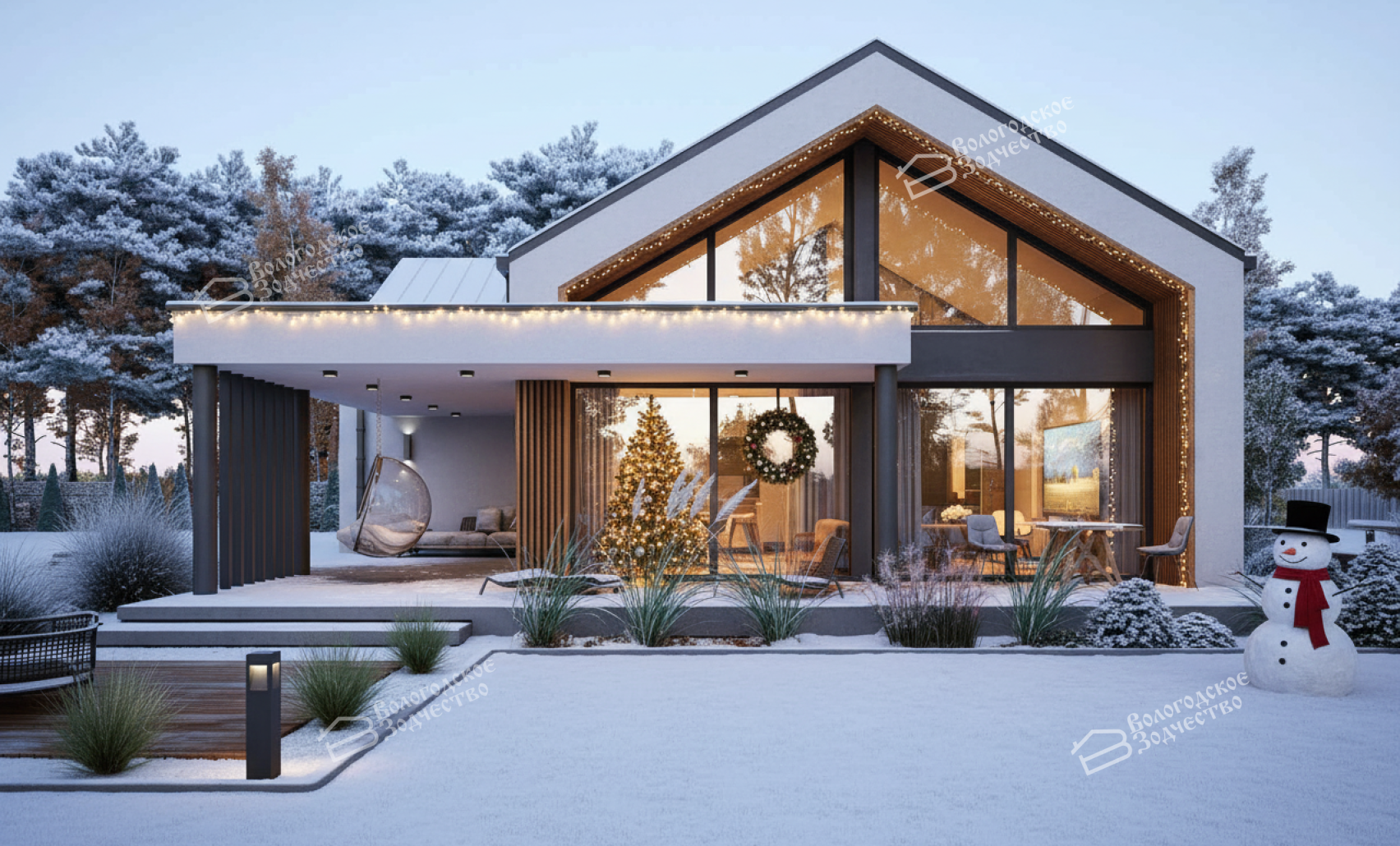 Дом из камня VZ-701