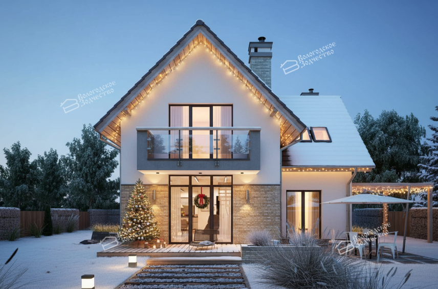 Дом из камня VZ-702