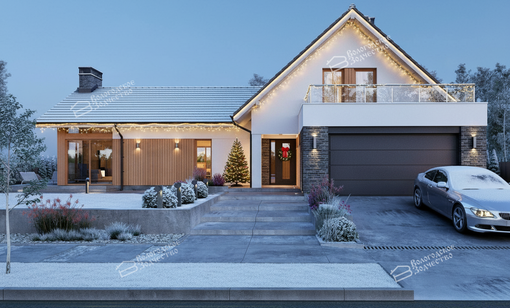 Дом из камня VZ-705