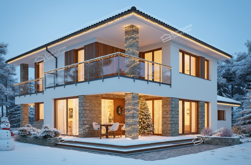 Дом из камня VZ-708