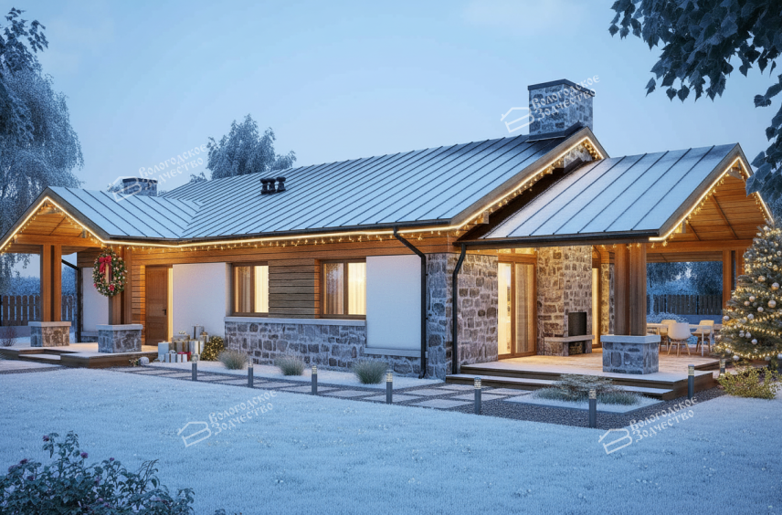 Дом из камня VZ-709