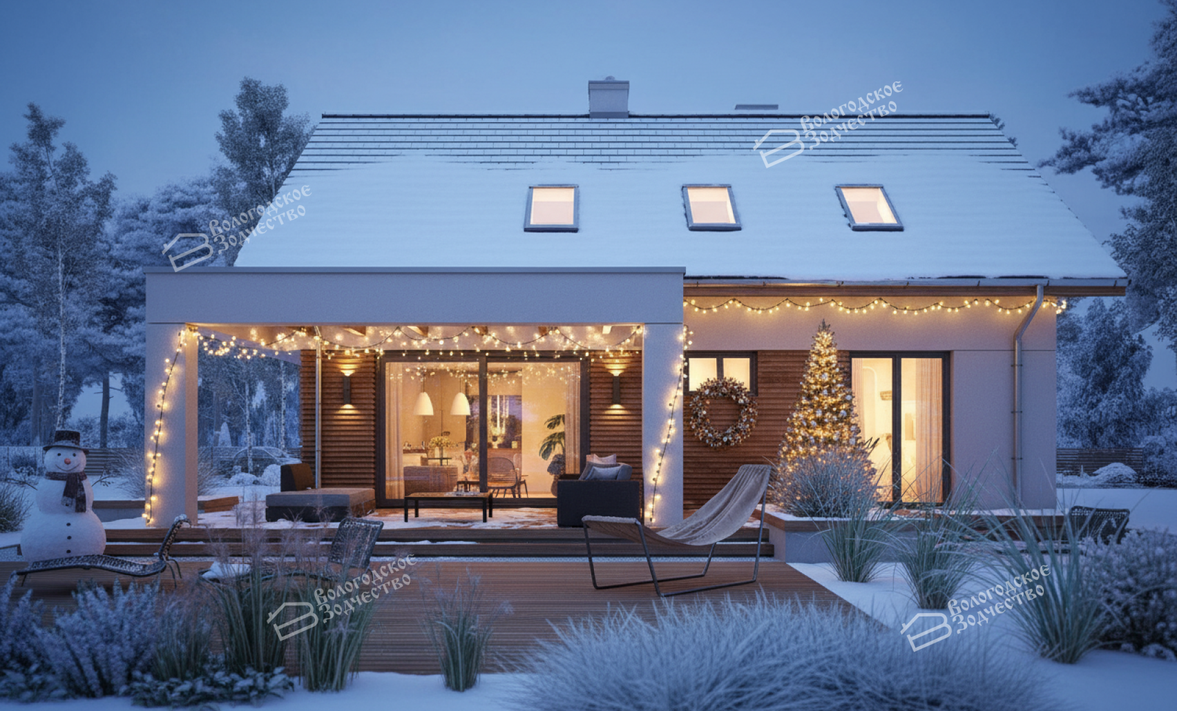 Дом из камня VZ-711