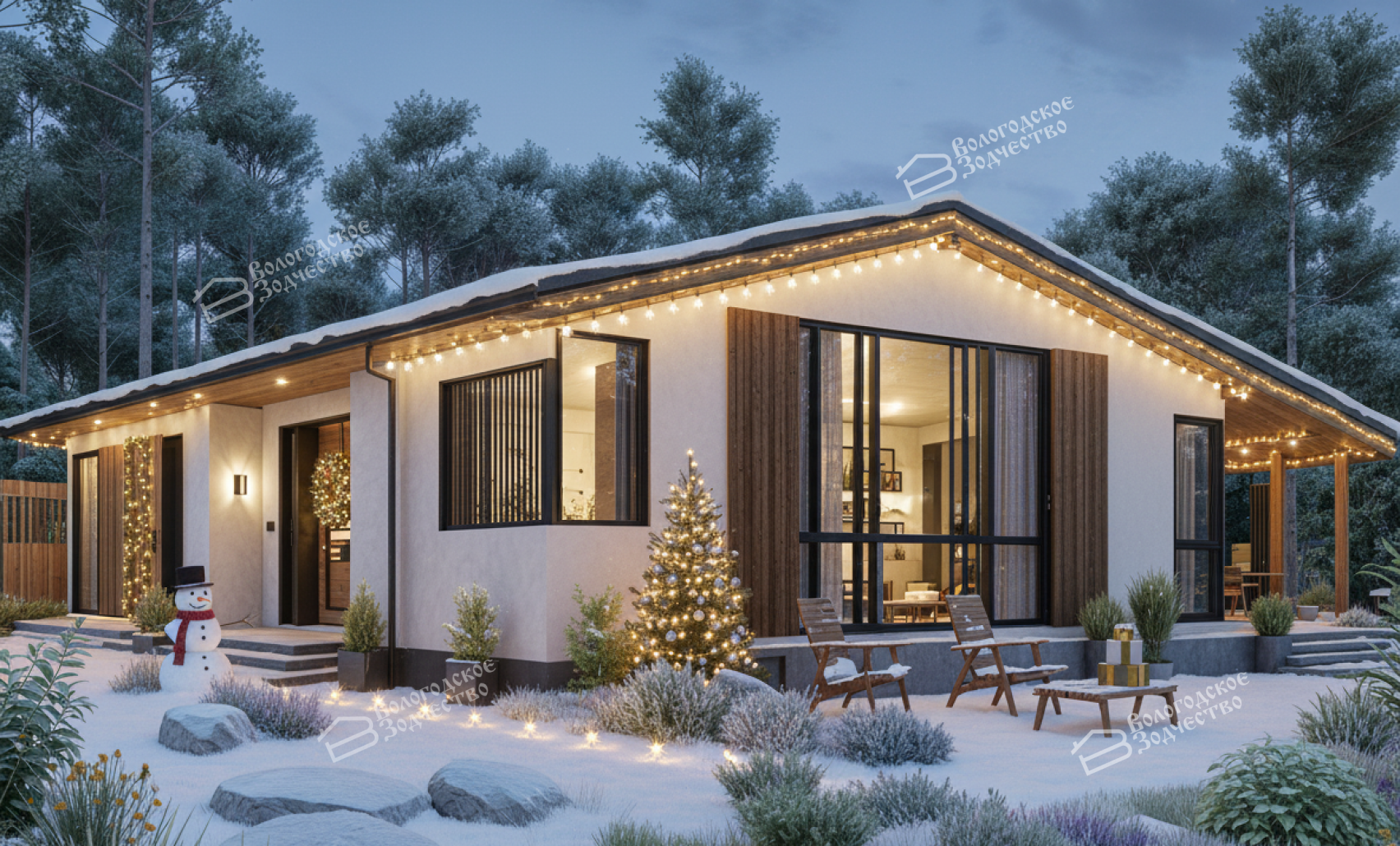 Дом из камня VZ-717