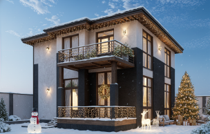 Дом из камня VZ-718