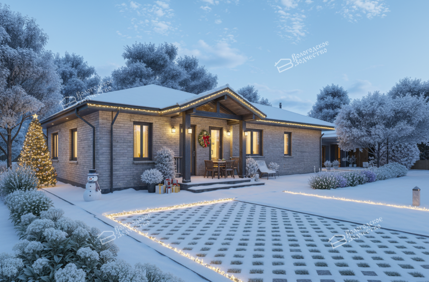 Дом из камня VZ-722