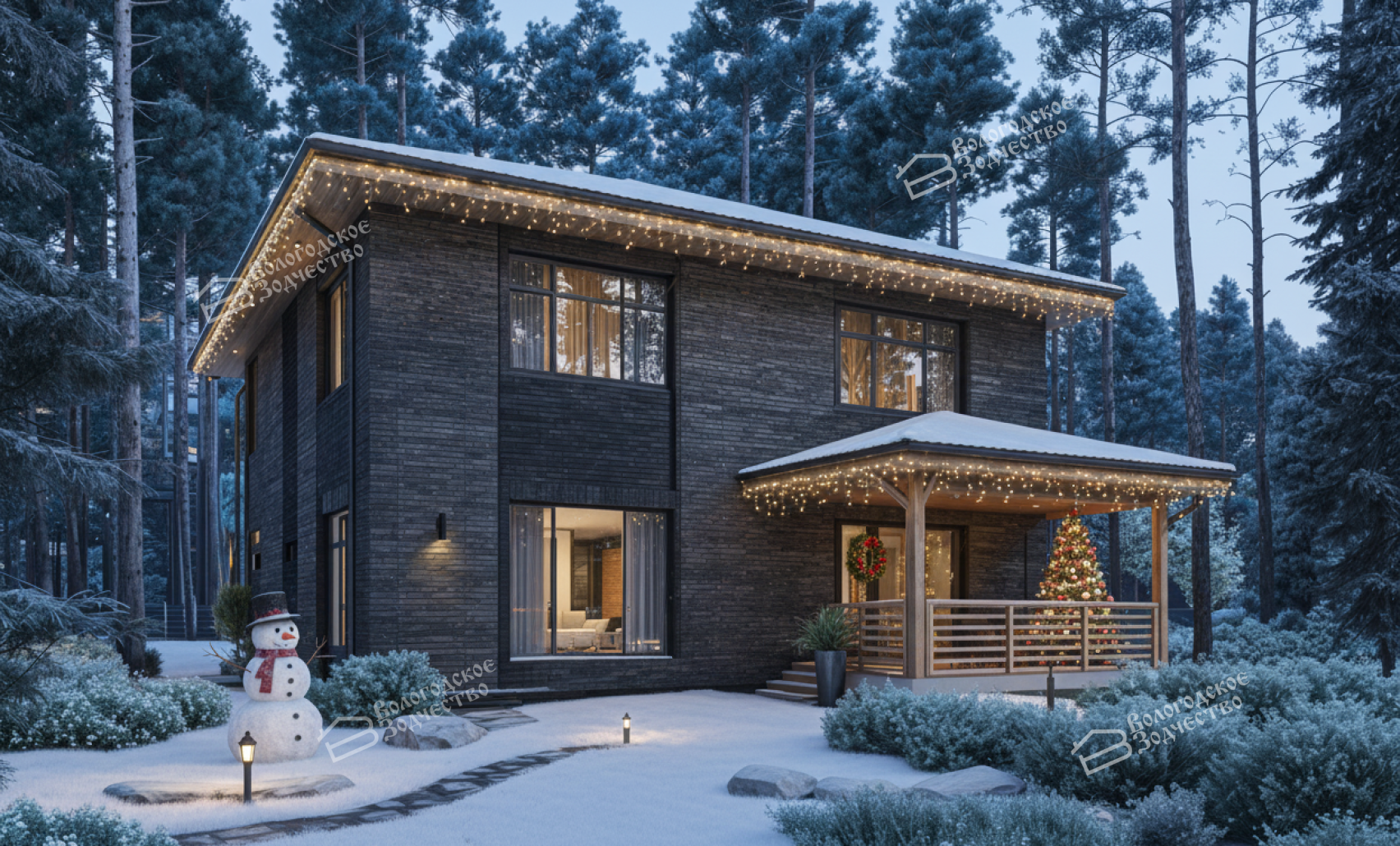 Дом из камня VZ-723