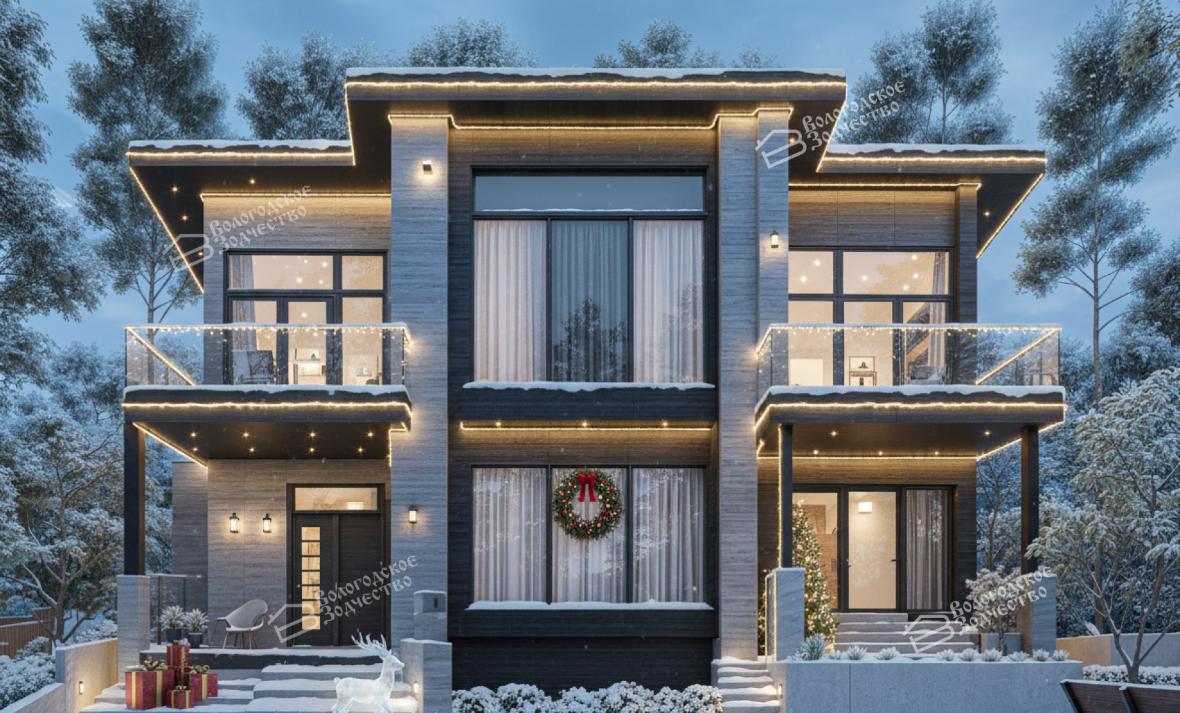 Дом из камня VZ-725