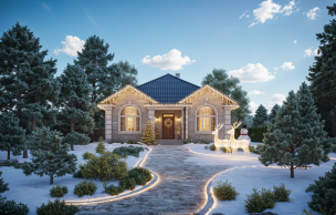 Дом из камня VZ-727