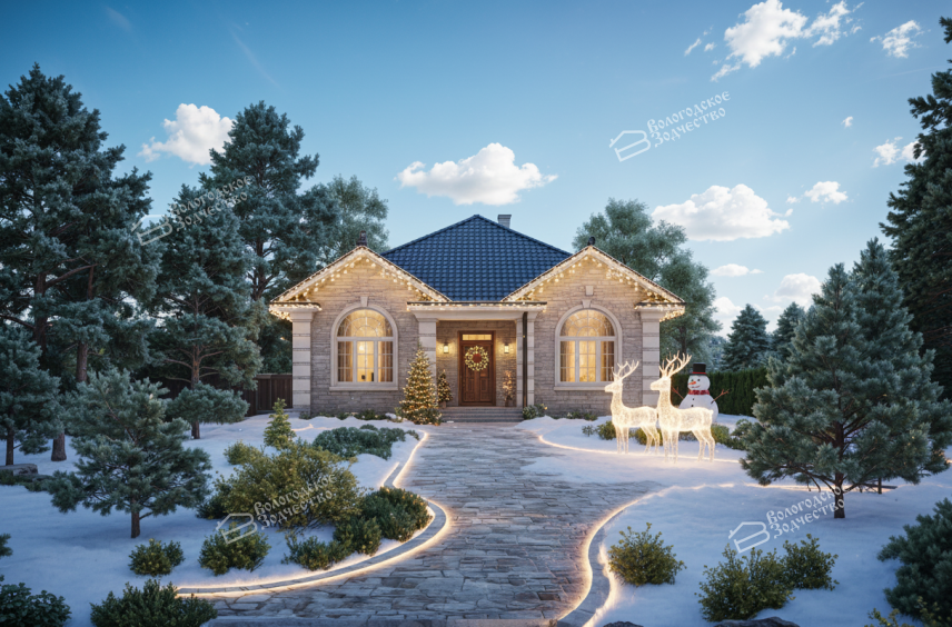 Дом из камня VZ-727