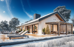 Дом из камня VZ-730