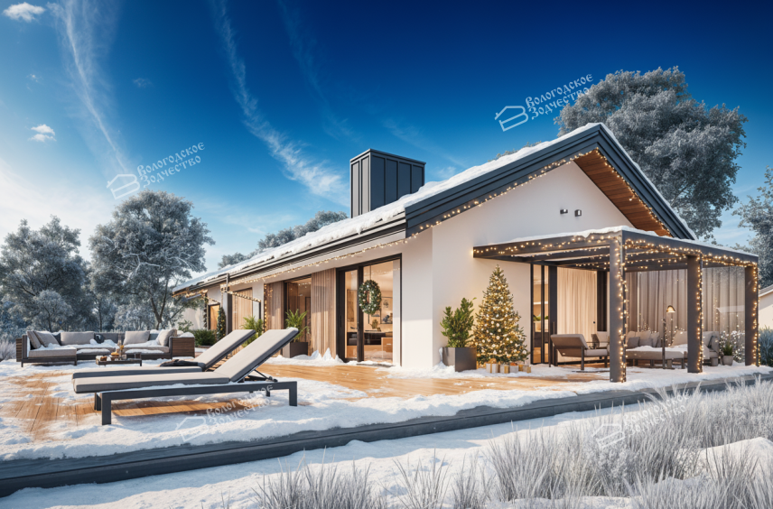 Дом из камня VZ-730