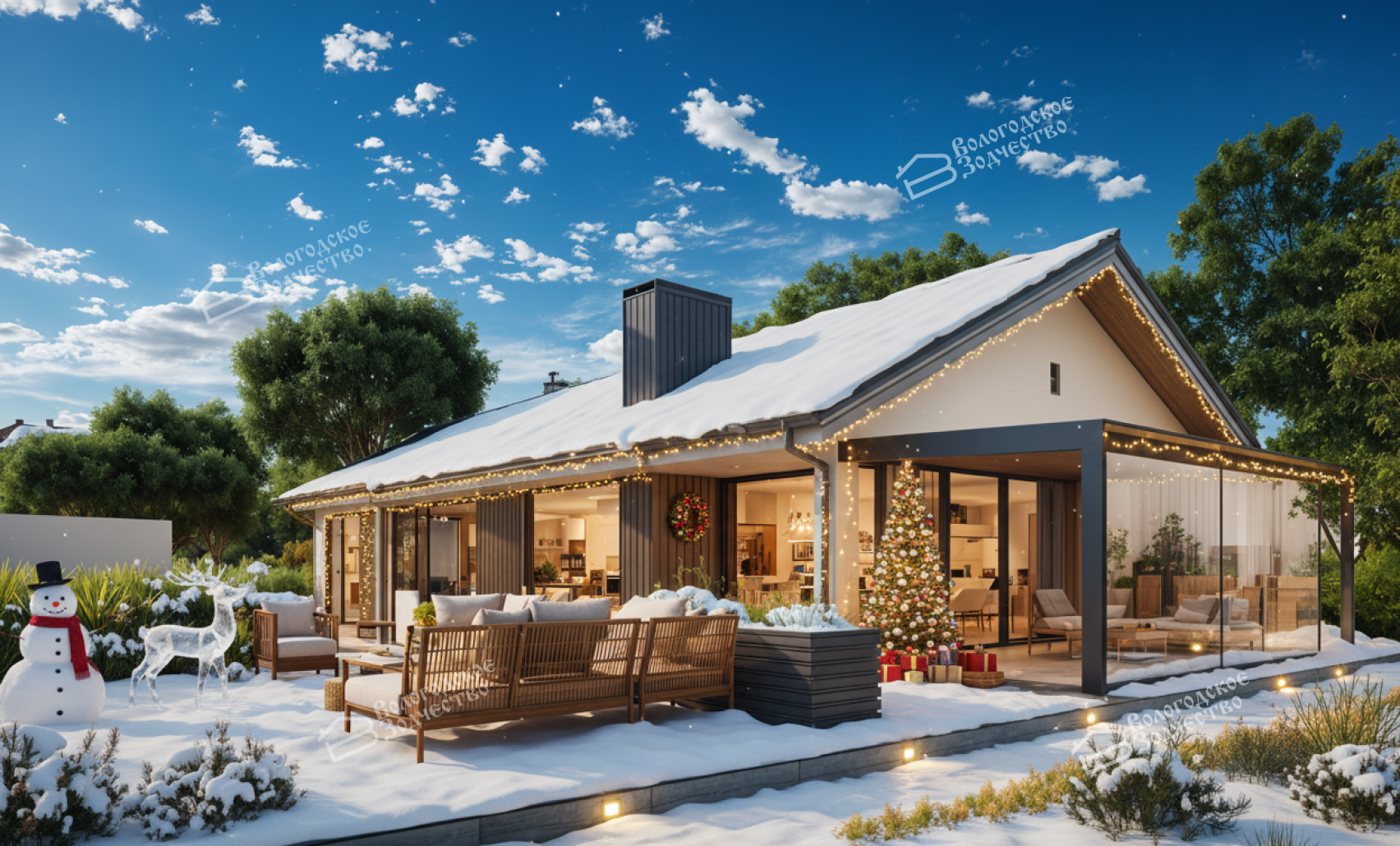 Дом из камня VZ-731