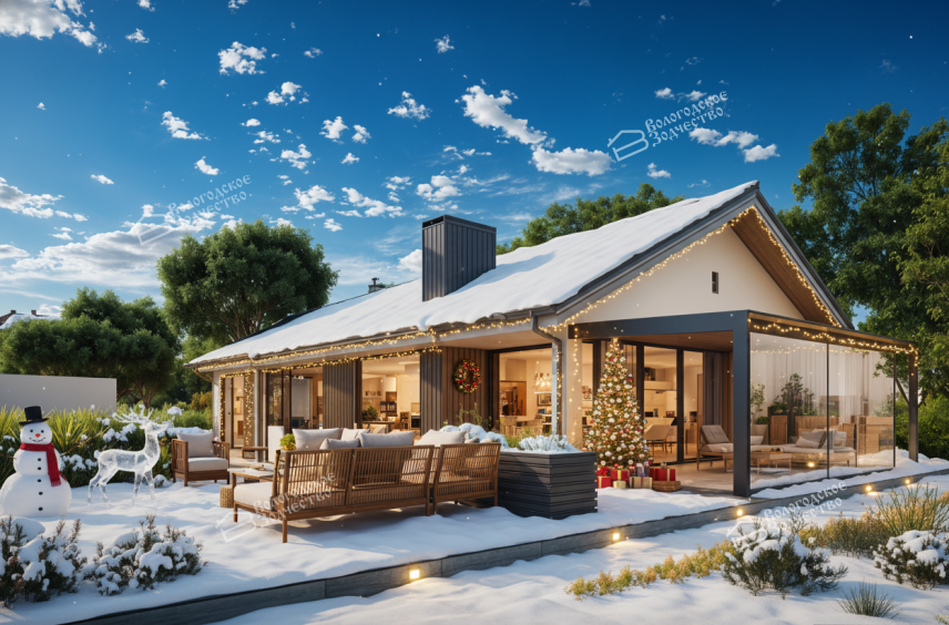 Дом из камня VZ-731