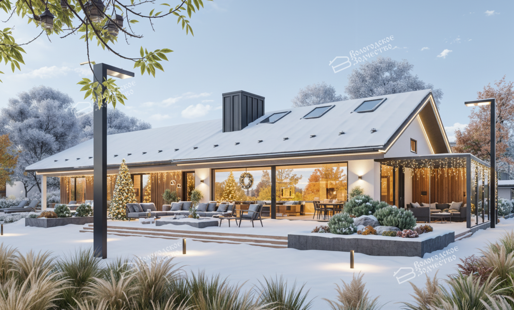 Дом из камня VZ-732