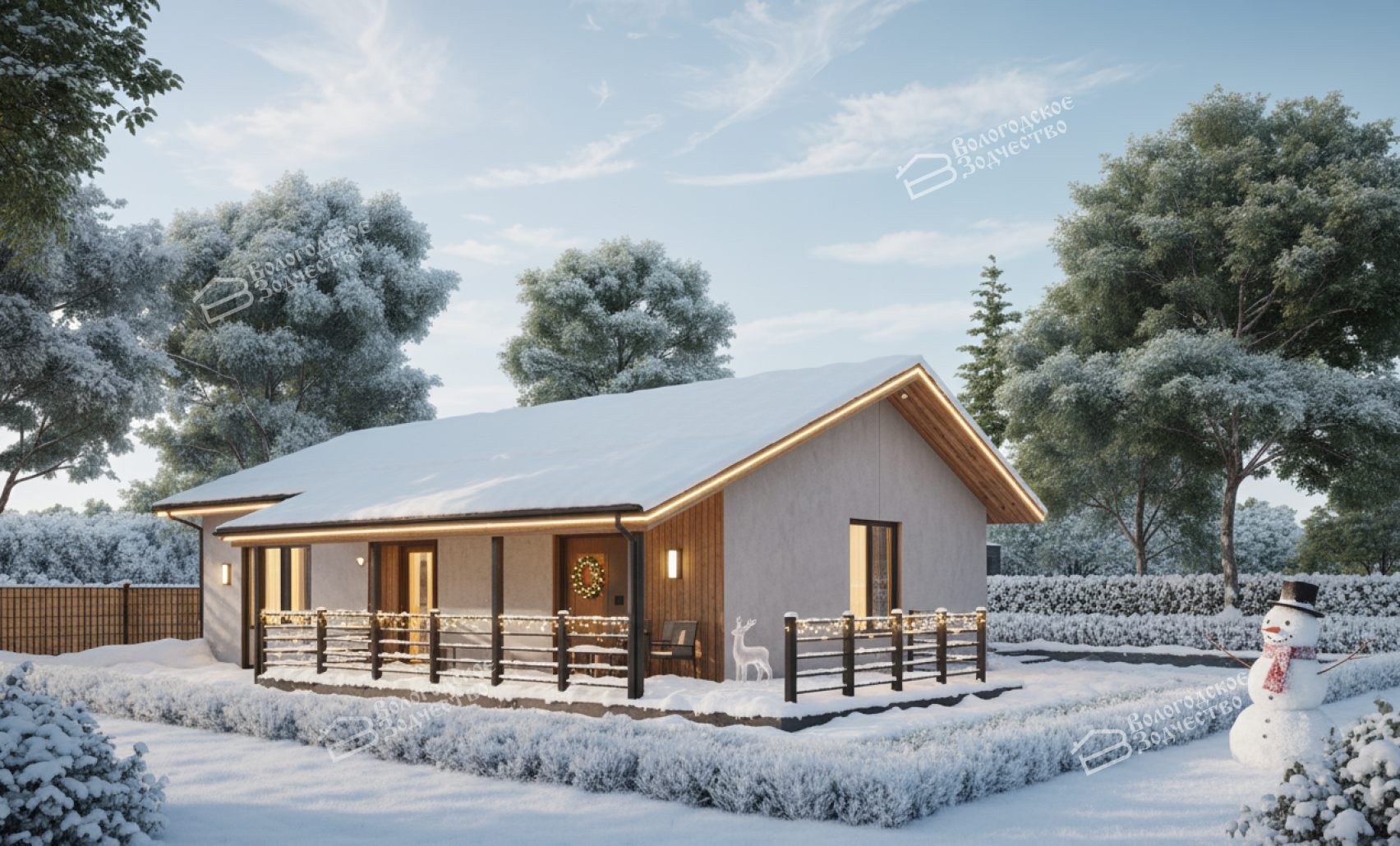 Дом из камня VZ-733