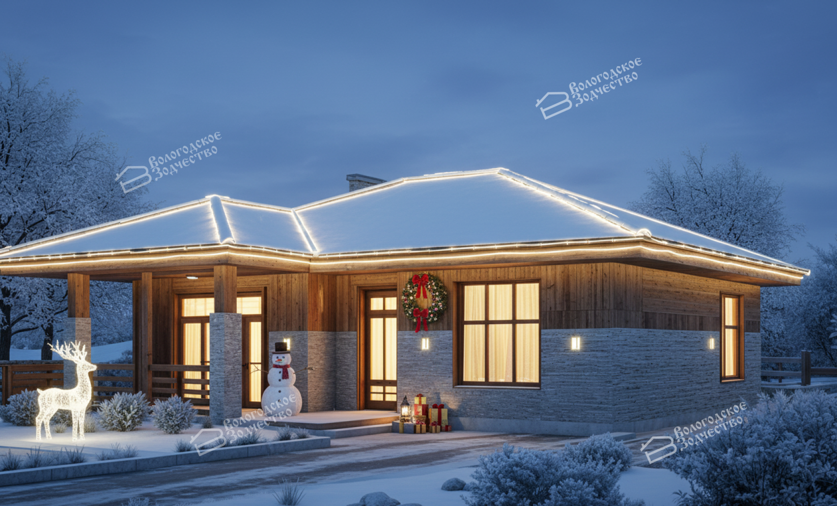 Дом из камня VZ-734