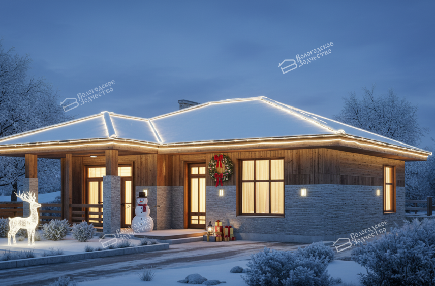 Дом из камня VZ-734