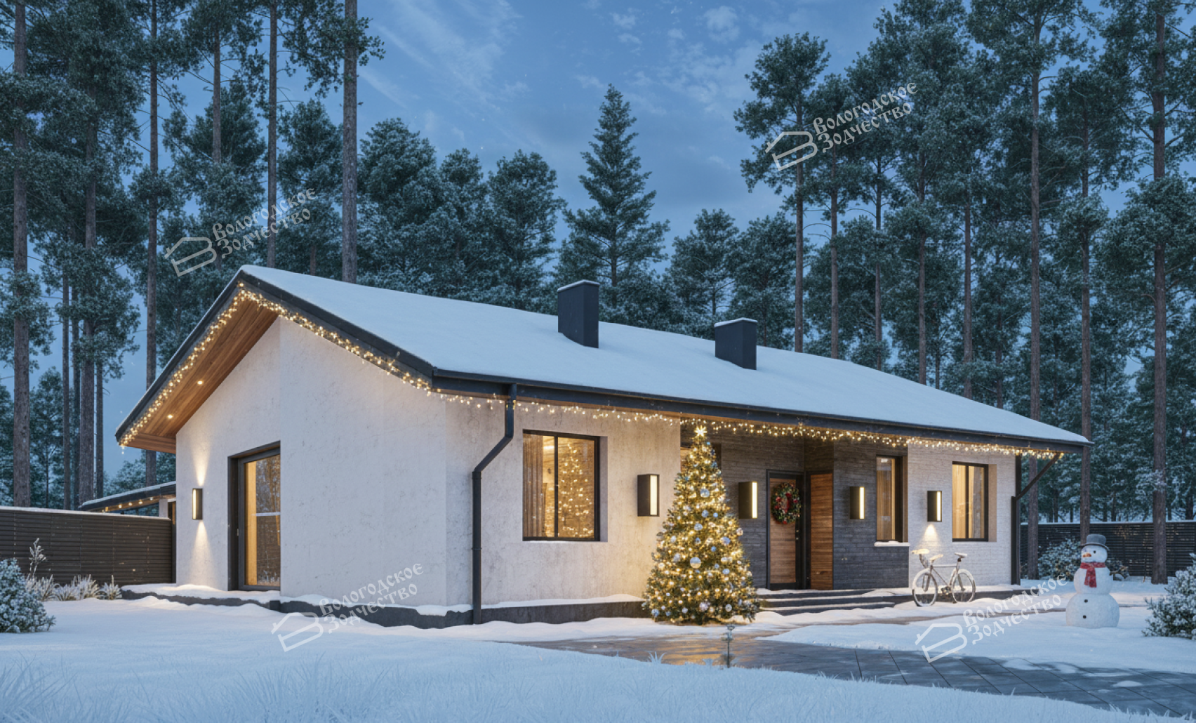 Дом из камня VZ-735