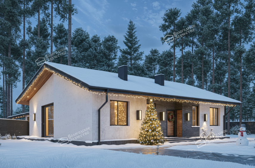 Дом из камня VZ-735