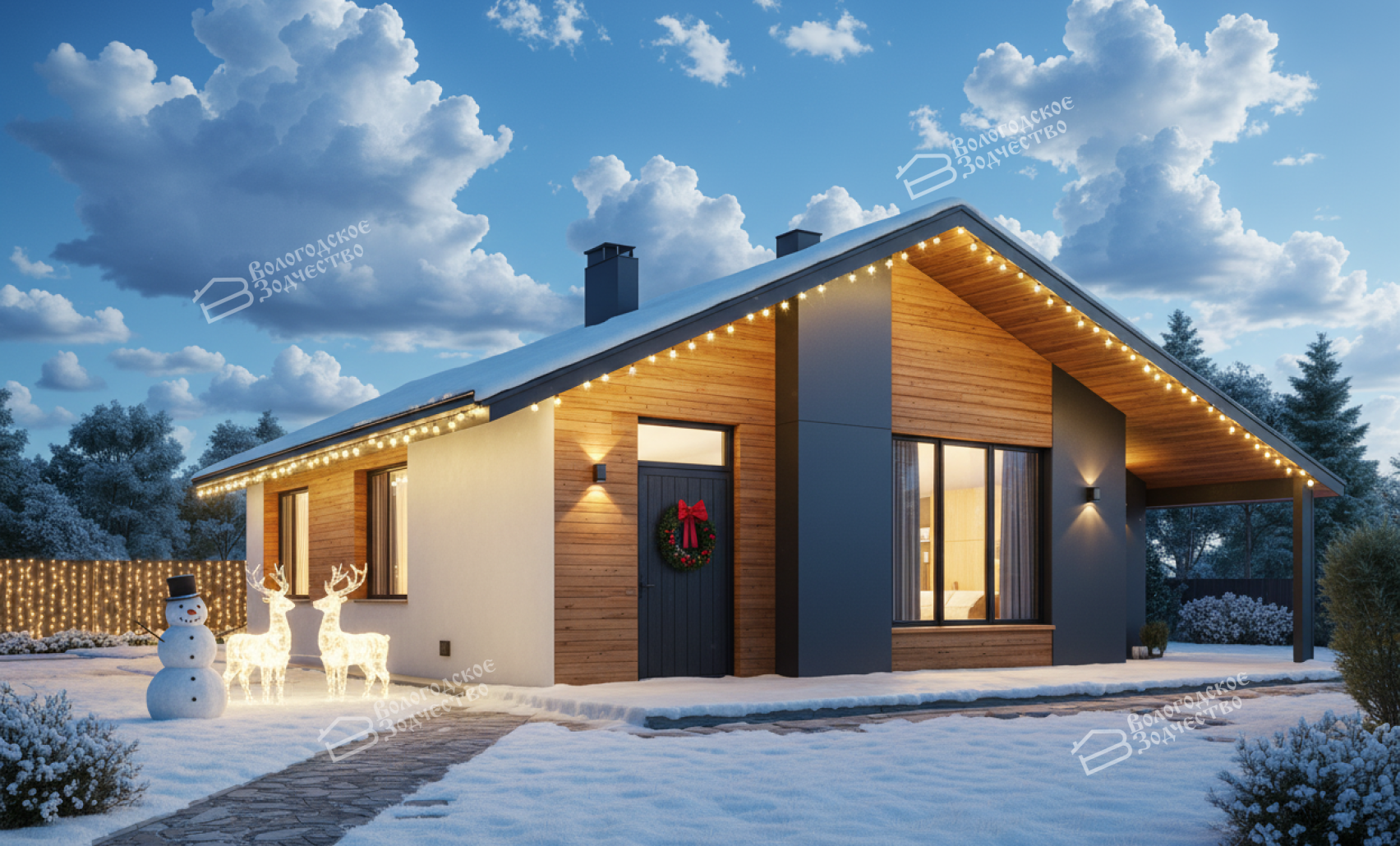 Дом из камня VZ-737