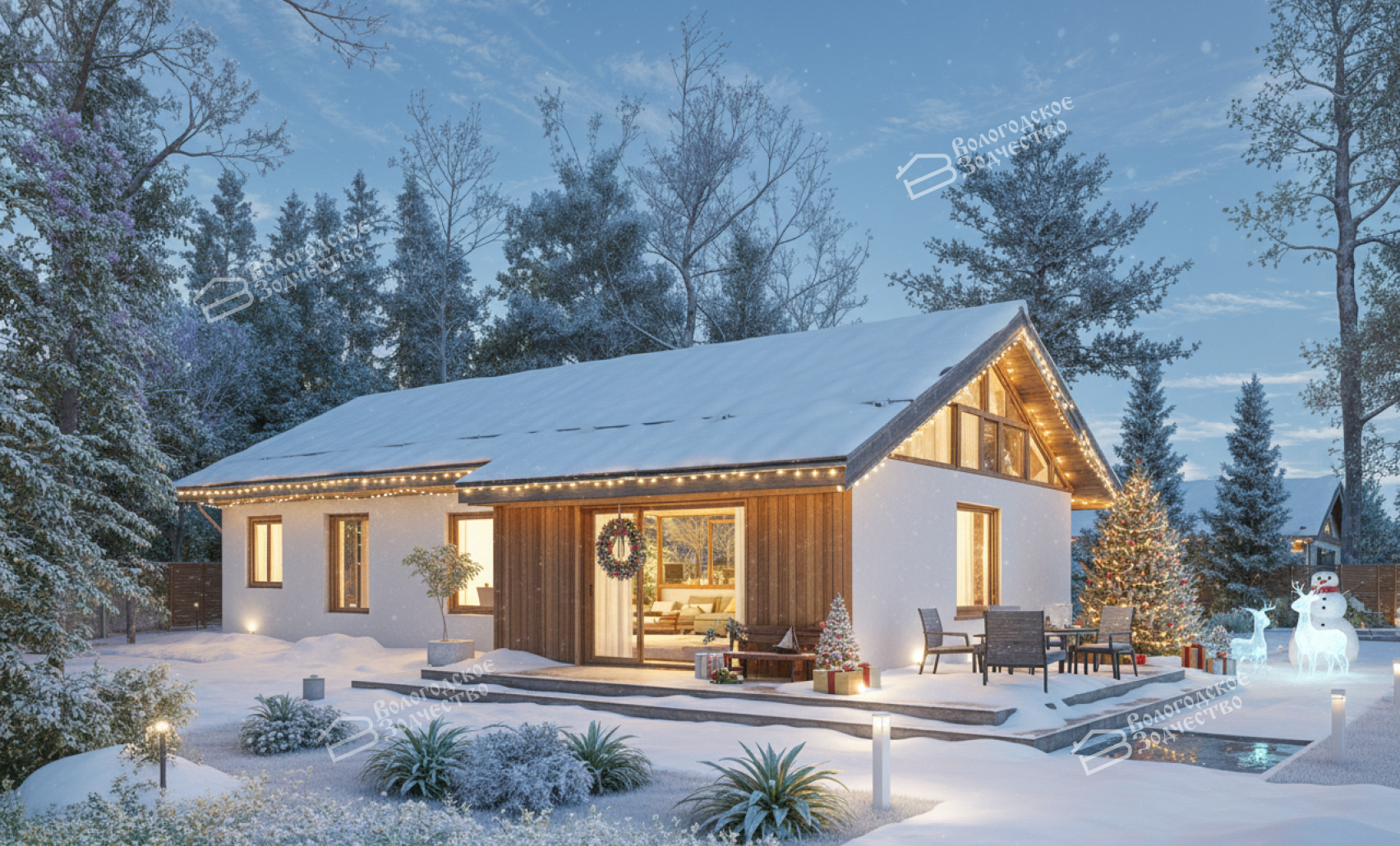 Дом из камня VZ-740