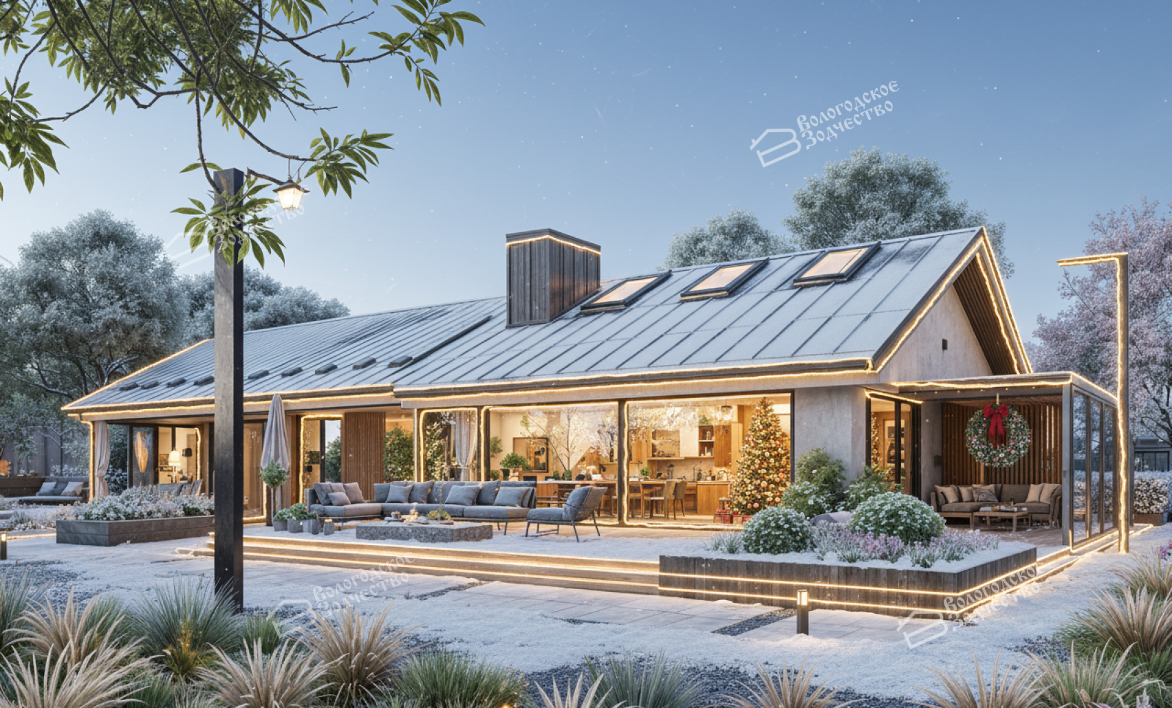 Дом из камня VZ-743