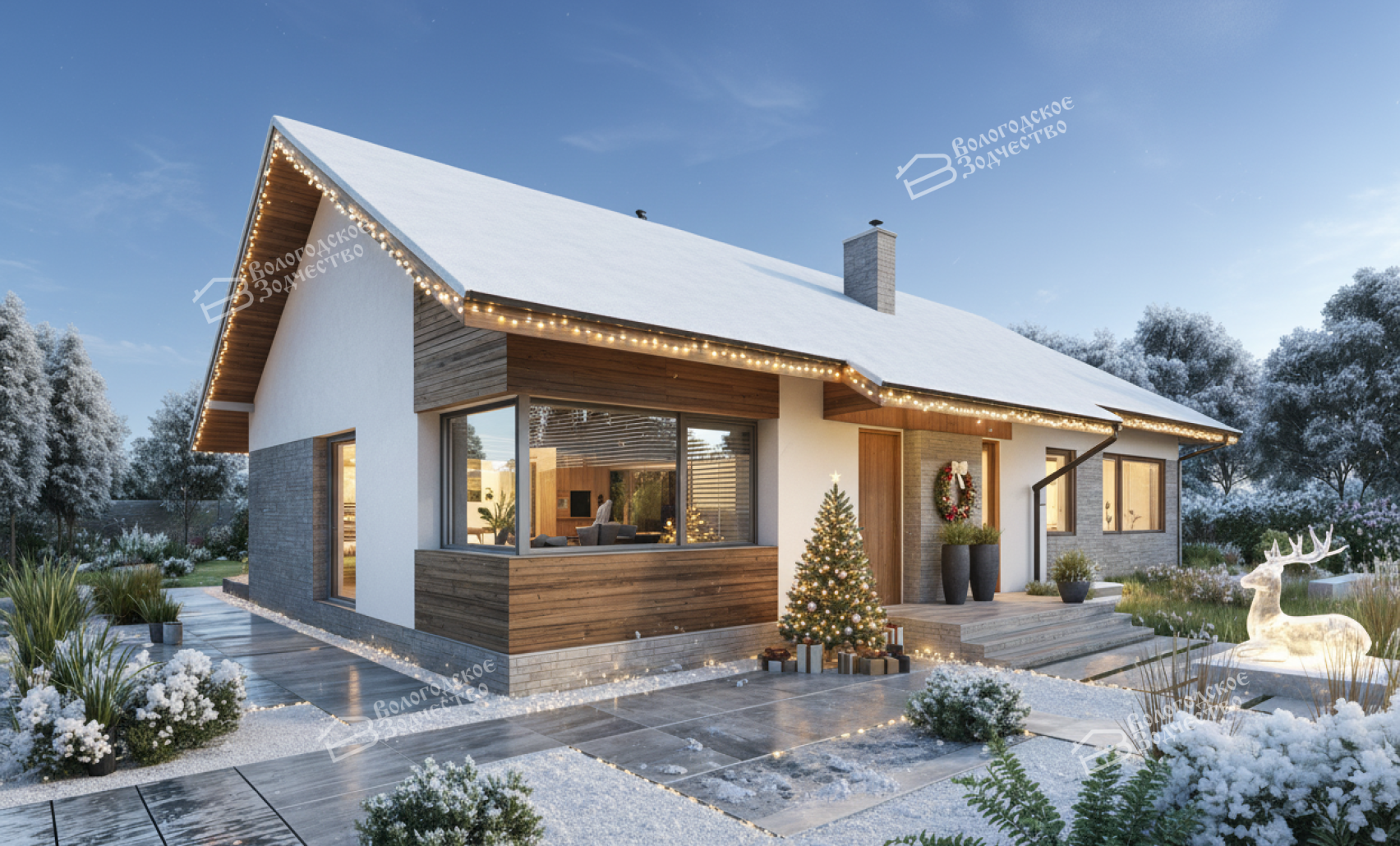 Дом из камня VZ-744