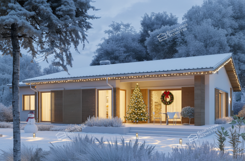 Дом из камня VZ-745