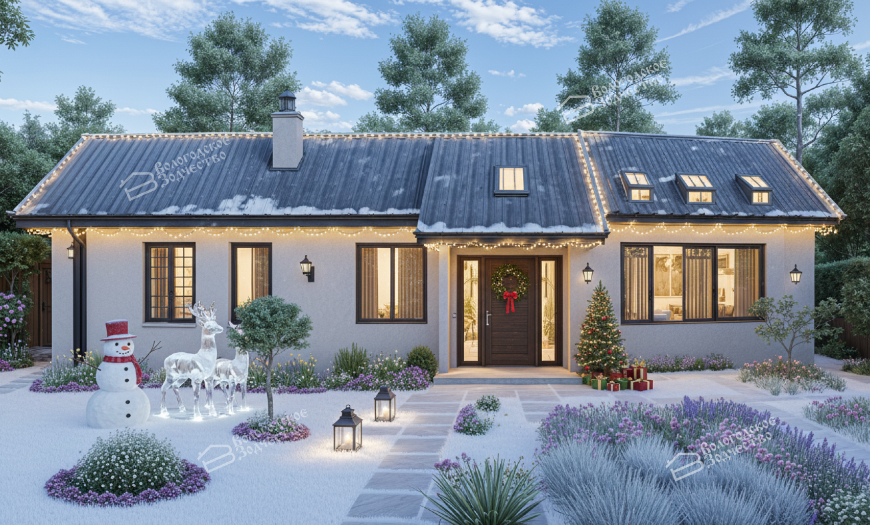 Дом из камня VZ-747