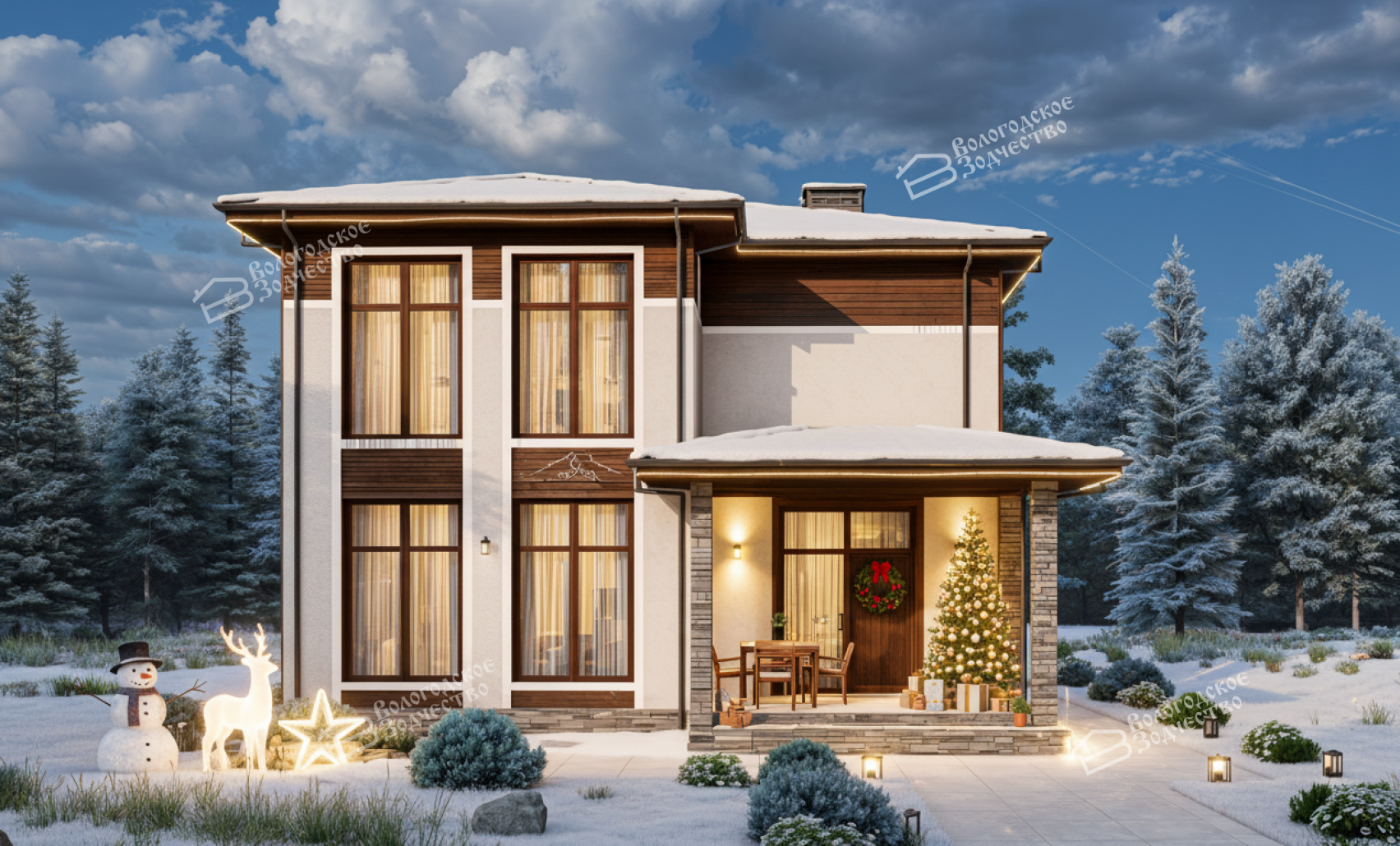 Дом из камня VZ-748