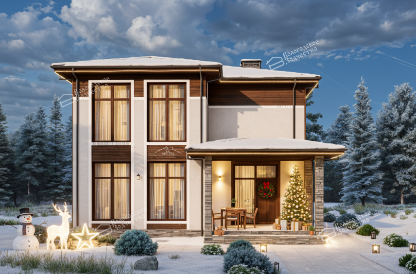 Дом из камня VZ-748