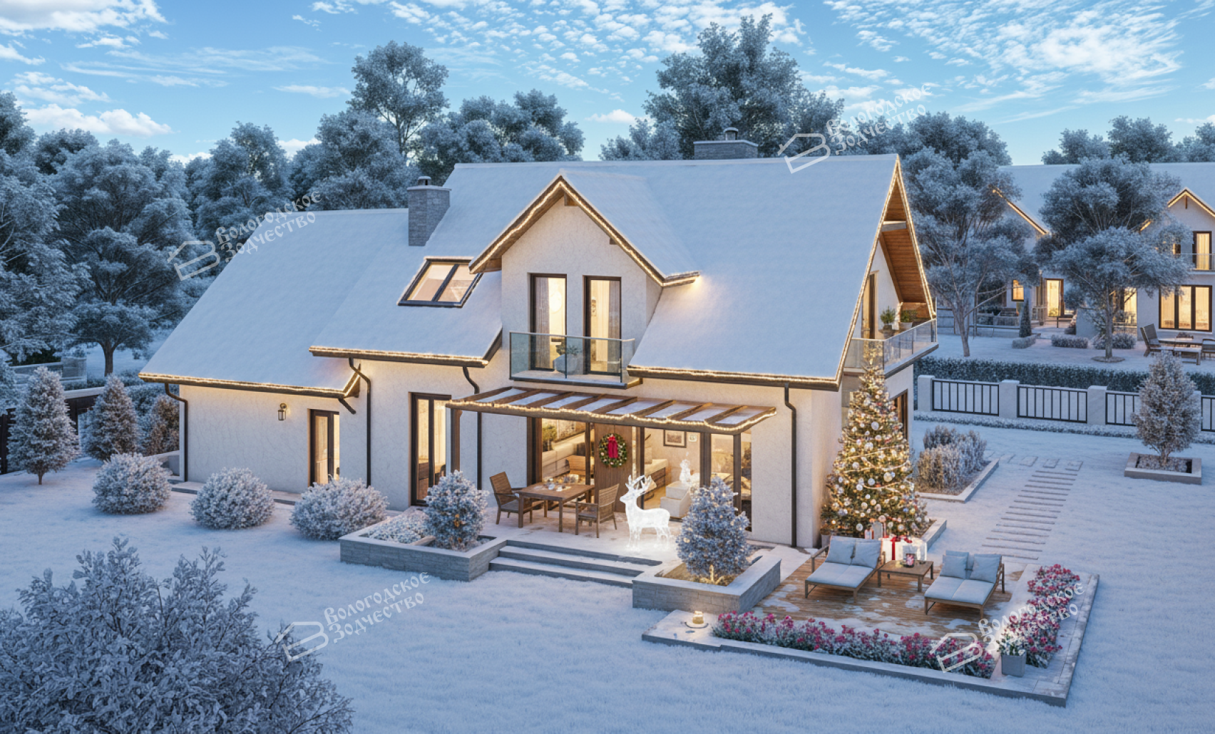 Дом из камня VZ-750