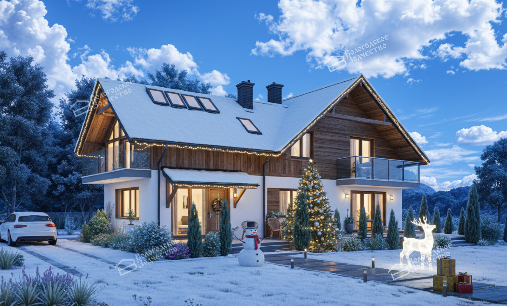 Дом из камня VZ-751