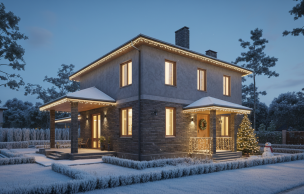 Дом из камня VZ-755