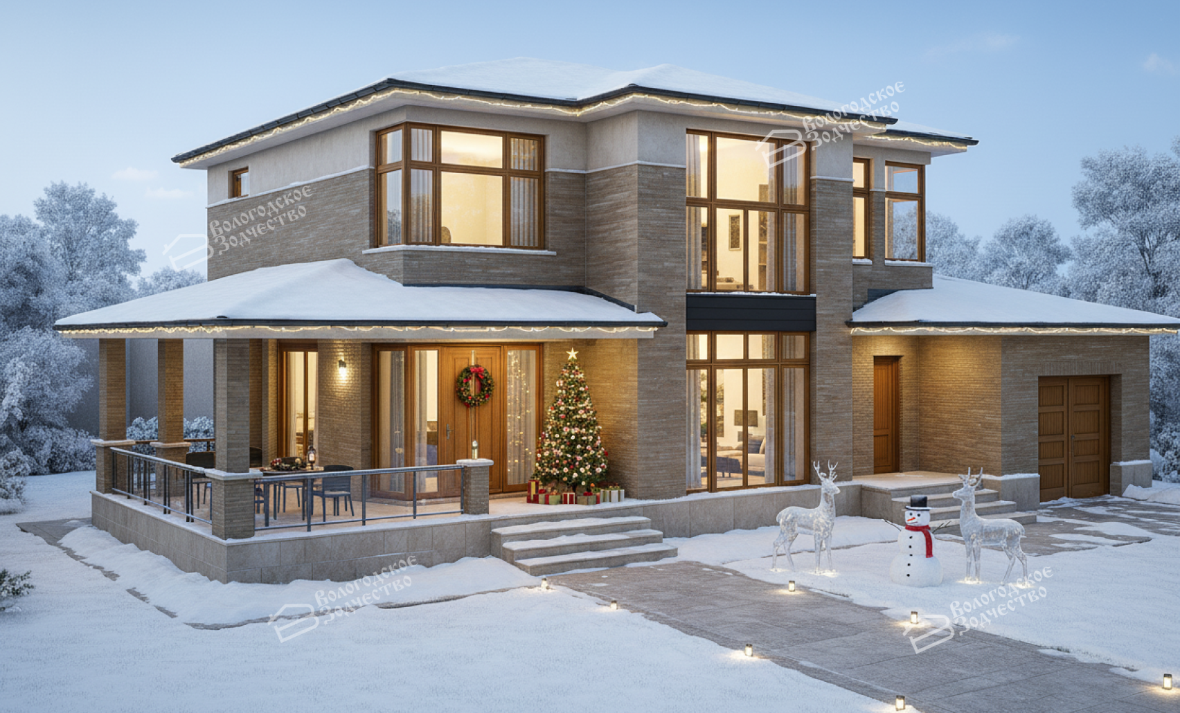 Дом из камня VZ-771