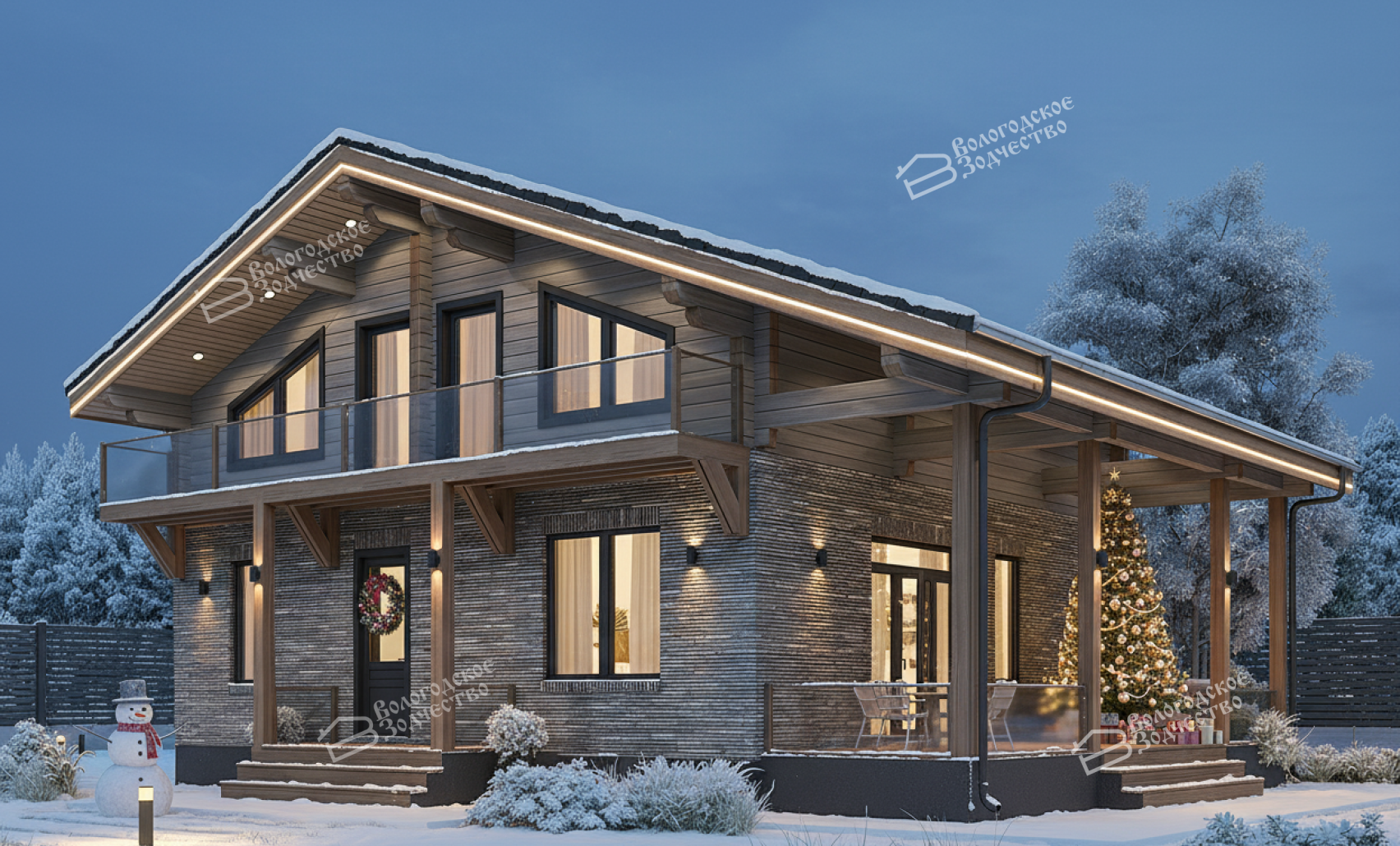 Дом из камня VZ-788