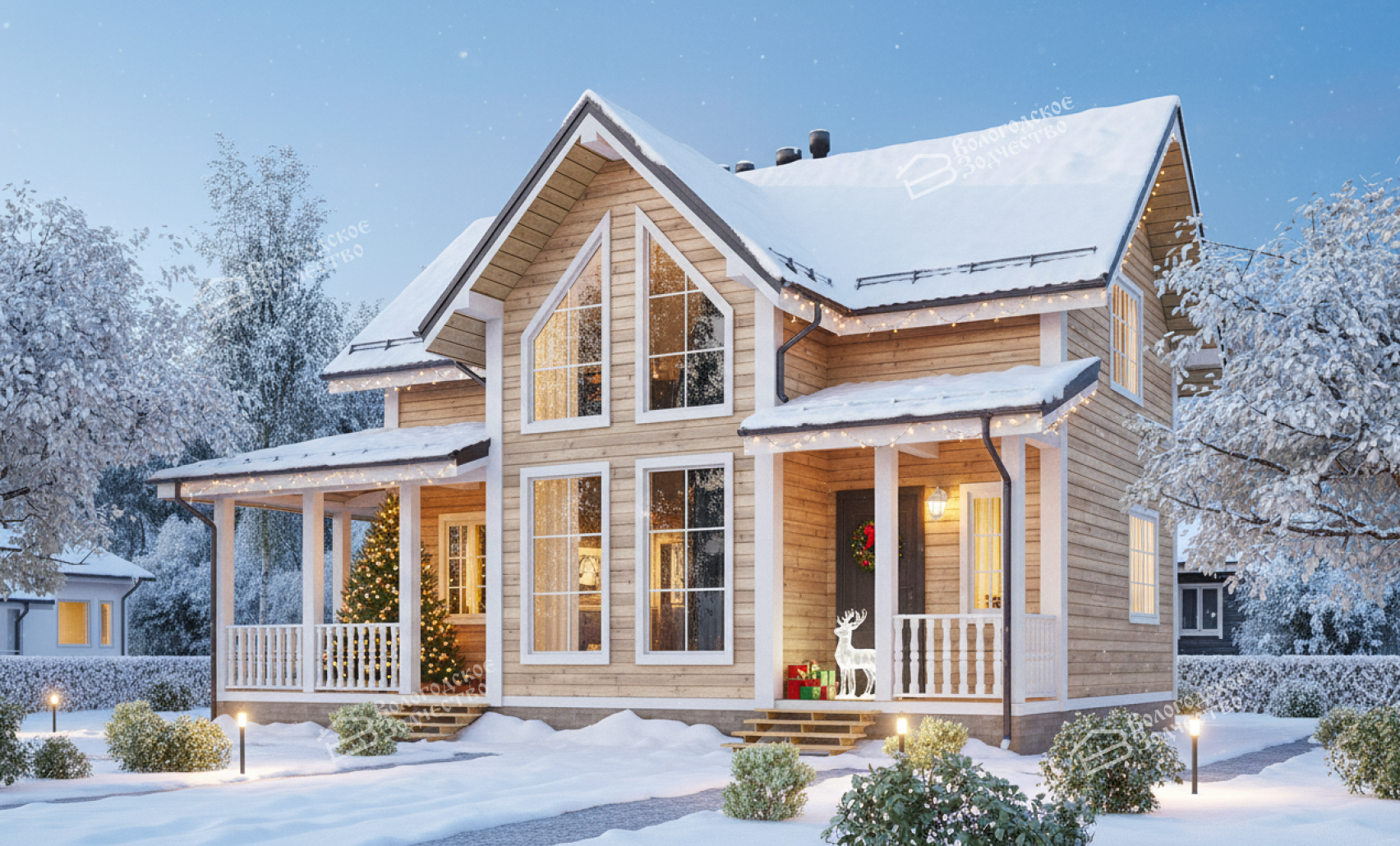 Каркасный дом VZ-801