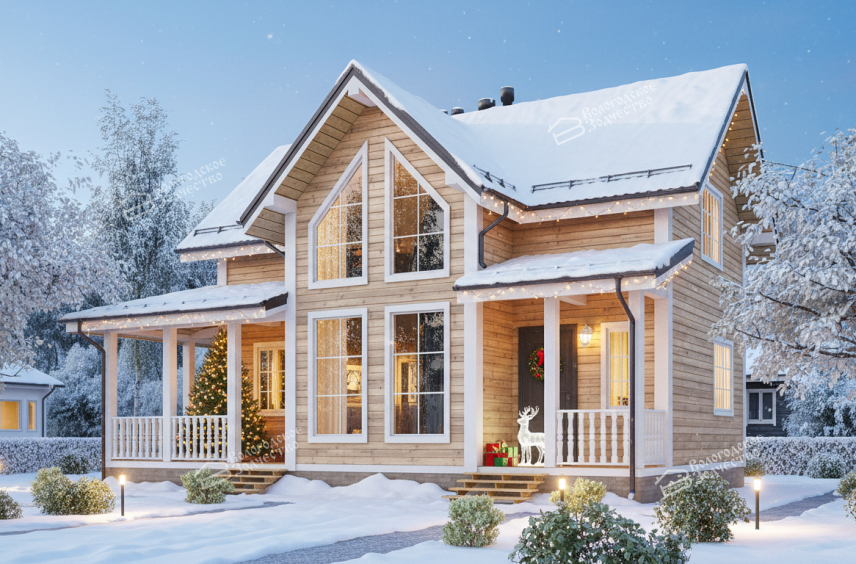 Каркасный дом VZ-801