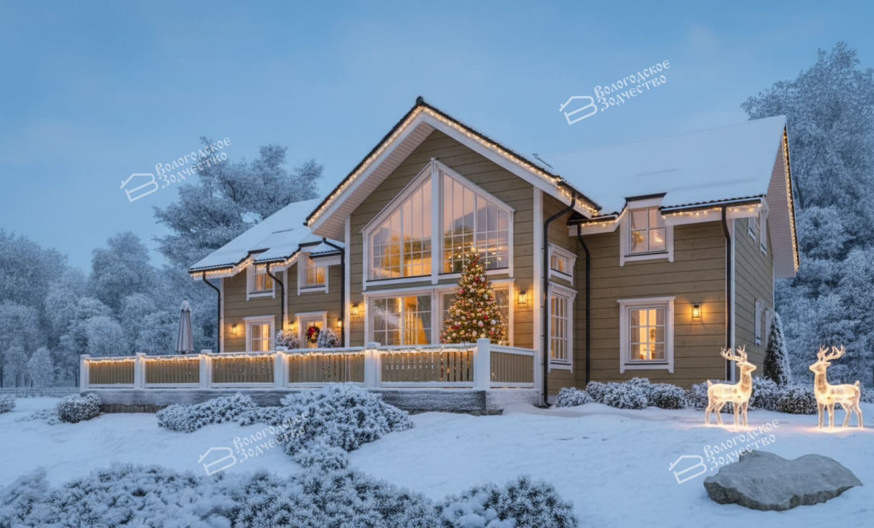 Каркасный дом VZ-802 