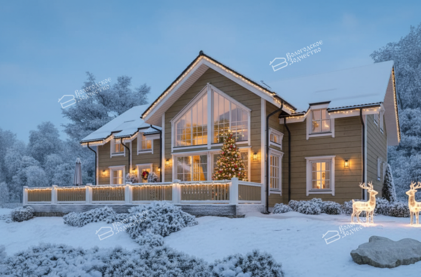 Каркасный дом VZ-802 