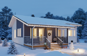 Каркасный дом VZ-803 