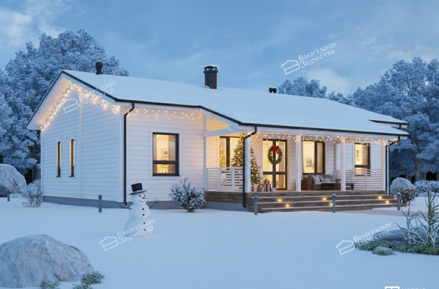 Каркасный дом VZ-804