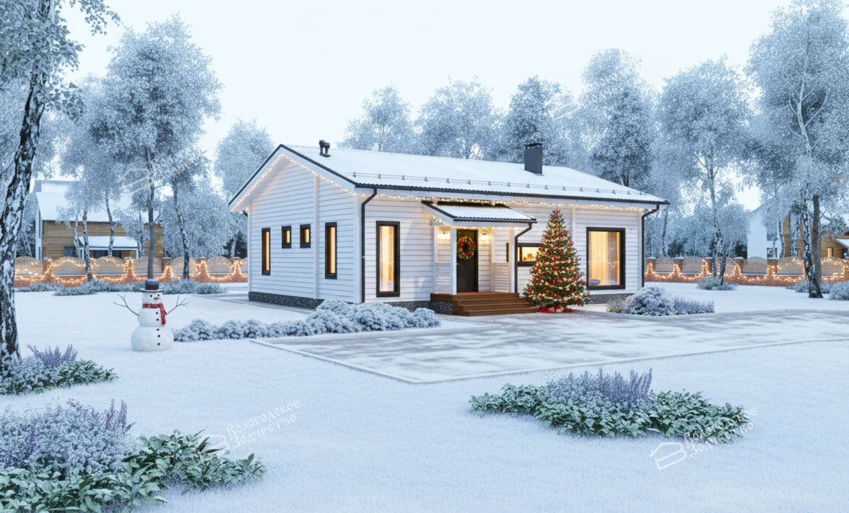 Каркасный дом VZ-805